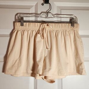 Be Yourself Sleepwear Women's Cream Shorts Medium